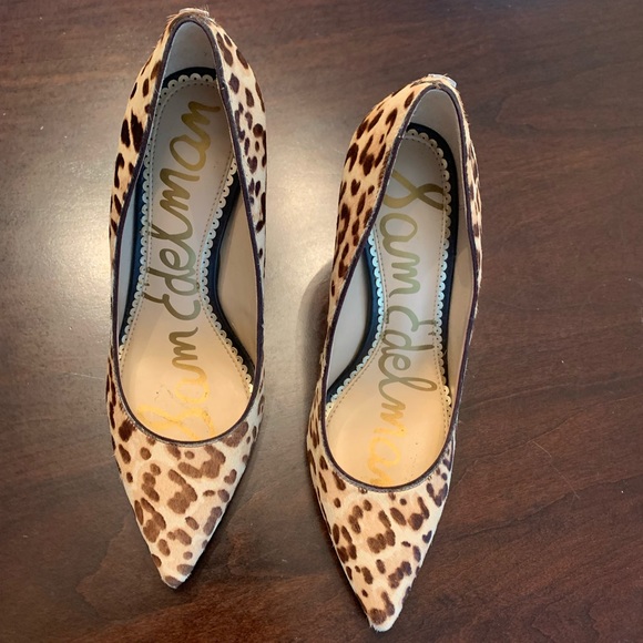 Sam Edelman Shoes - Sam Edelman cheeta heels